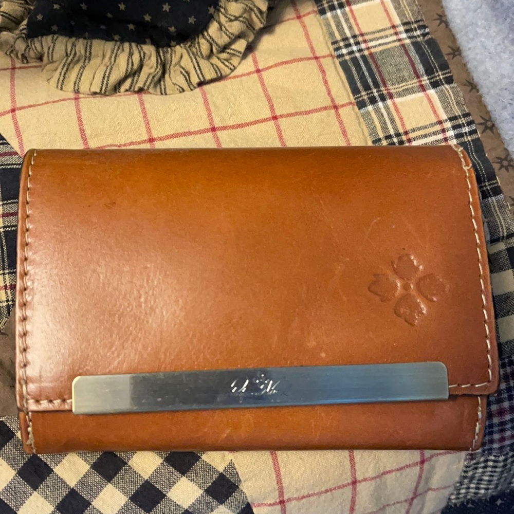 Light brown small wallet
